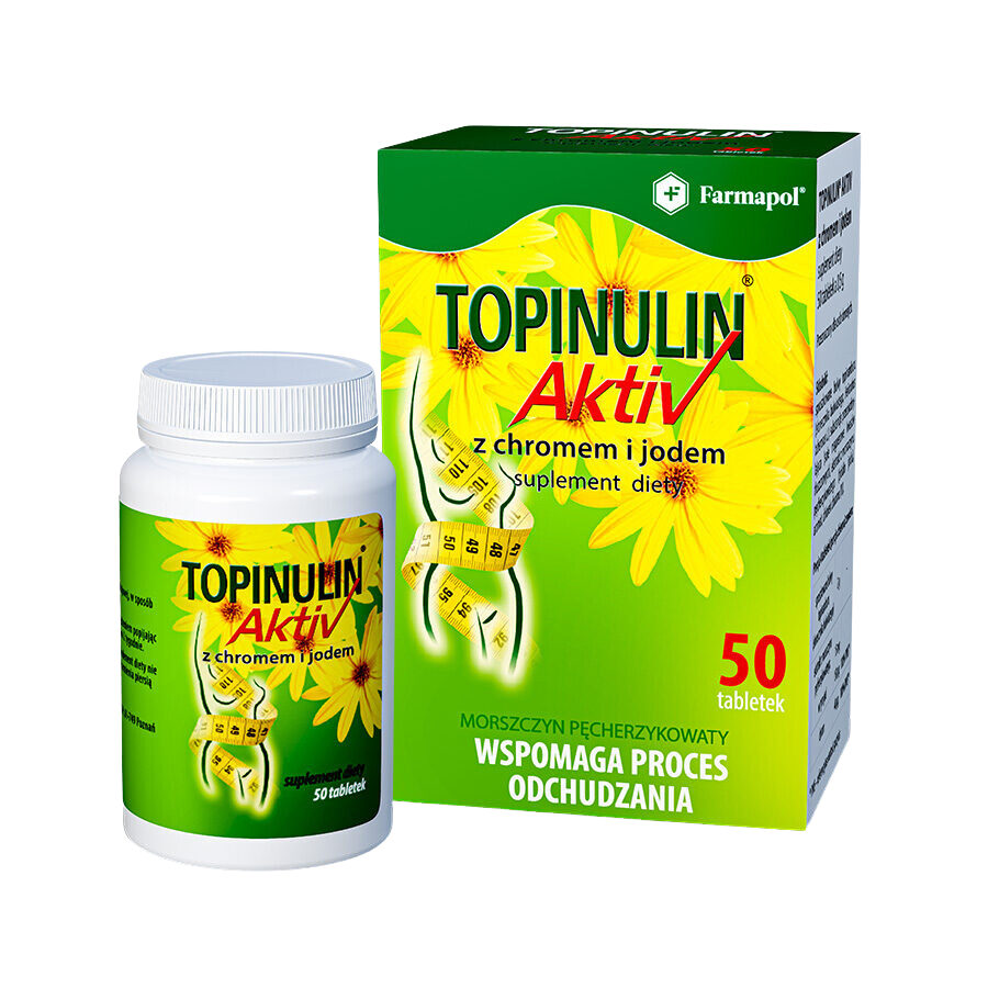 Topinulin Aktive, tabletki, 50 tabl.