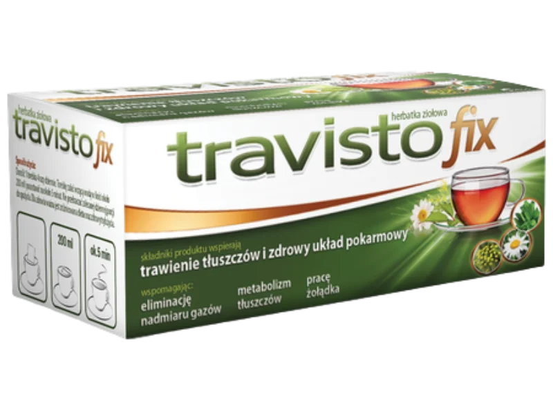 Travisto Fix herbatka ziołowa, saszetki, 20 sasz.