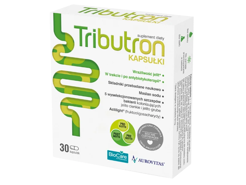 Aurovitas Tributron, kapsułki, 30 kaps.