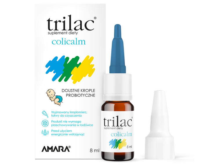 Trilac Colicalm, krople, 8 ml