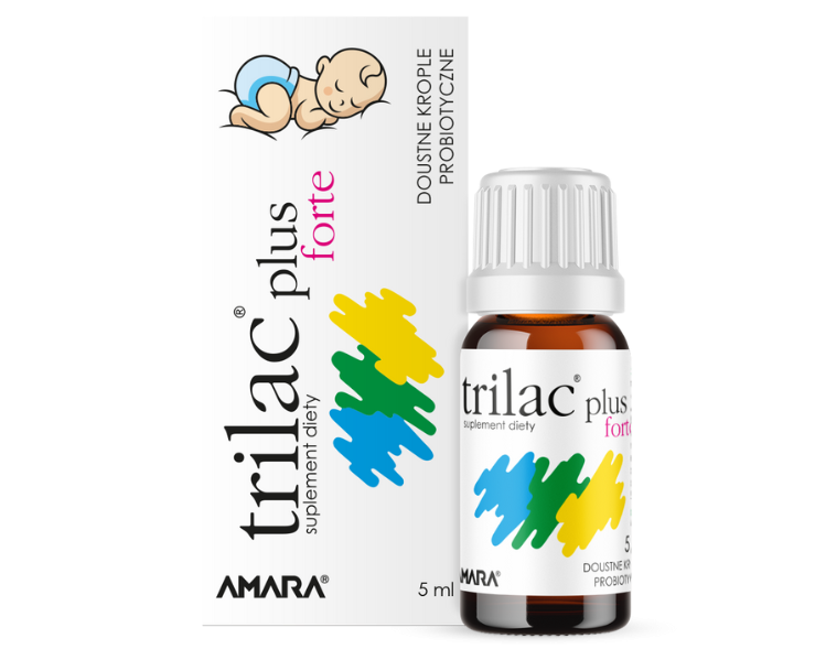 Trilac Plus Forte, krople, 5 ml