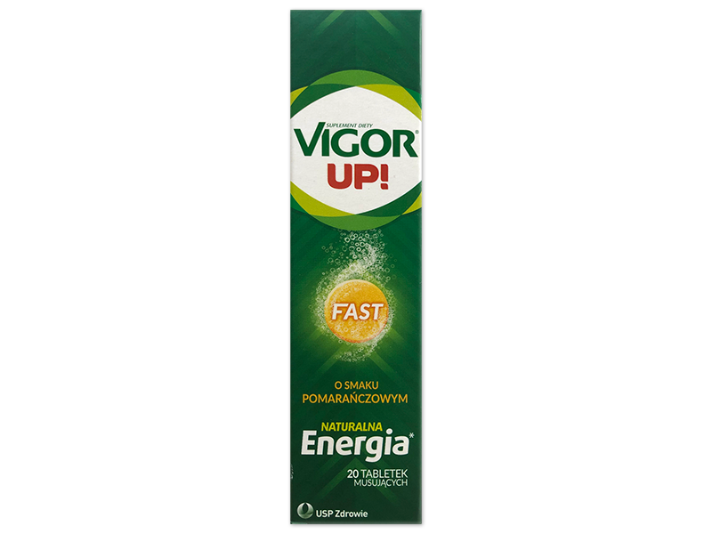 Vigor Up Fast, tabletki musujące, 20 szt.