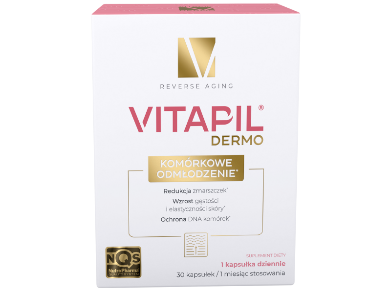 Nutropharma Vitapil Dermo komórkowe odmłodzenie, kapsułki, 30 kaps.