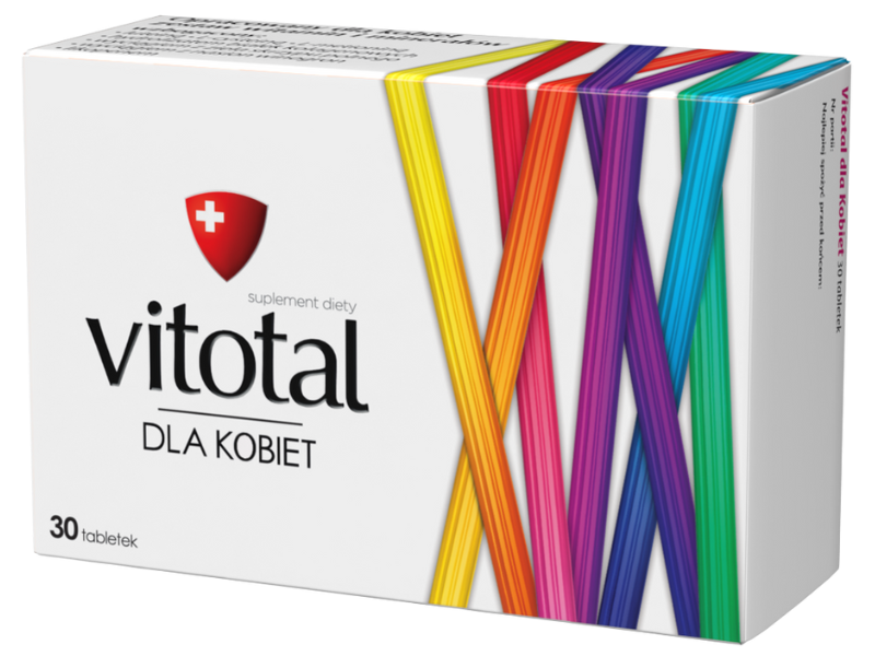 Vitotal dla kobiet, tabletki, 30 tabl.