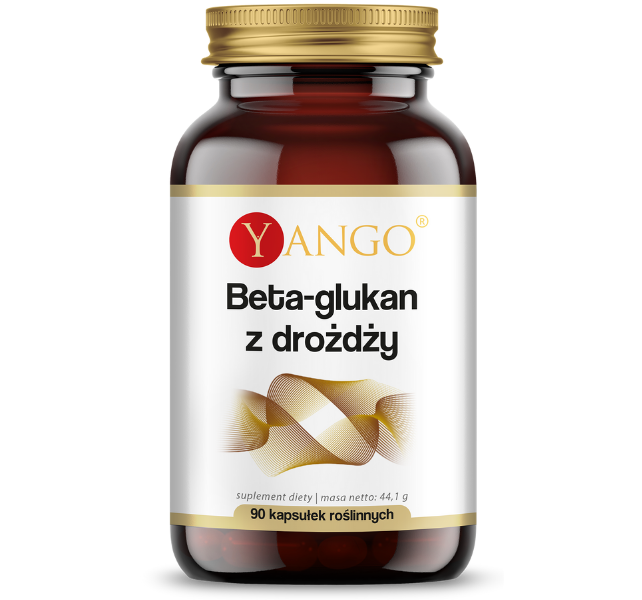 Yango Beta-glukan z drożdży, kapsułki, 280 mg, 90 szt.