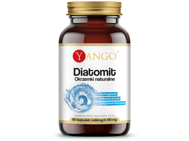 Yango Diatomit okrzemki naturalne, kapsułki, 90 kaps.