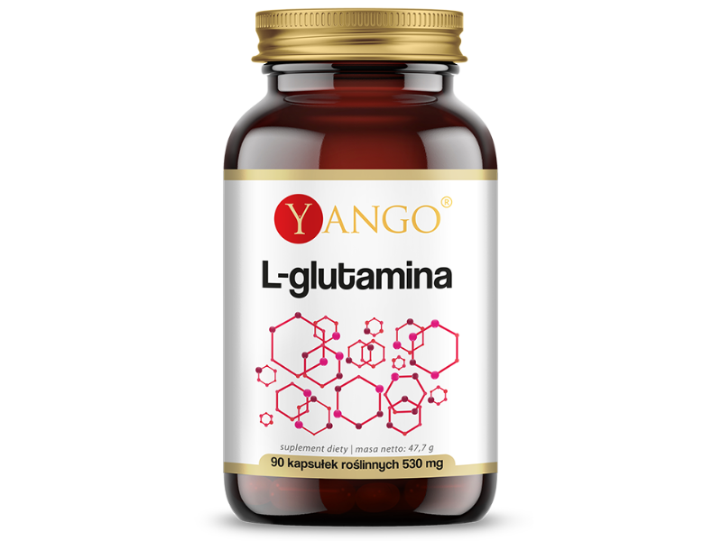 YANGO L-glutamina, kapsułki, 90 kaps.