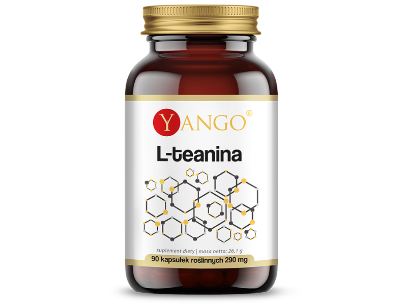 Yango L-teanina, kapsułki, 200 mg, 90 kaps.
