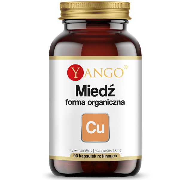 Yango Miedź, kapsułki, 2 mg, 90 kaps.