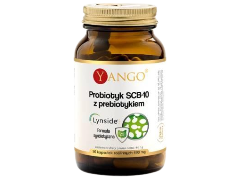 Yango Probiotyk SCB z prebiotykiem, kapsułki, 90 kaps.
