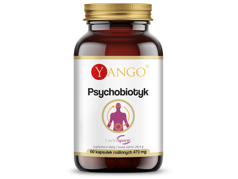 Yango Psychobiotyk bakterie probiotyczne, kapsułki, 60 kaps.