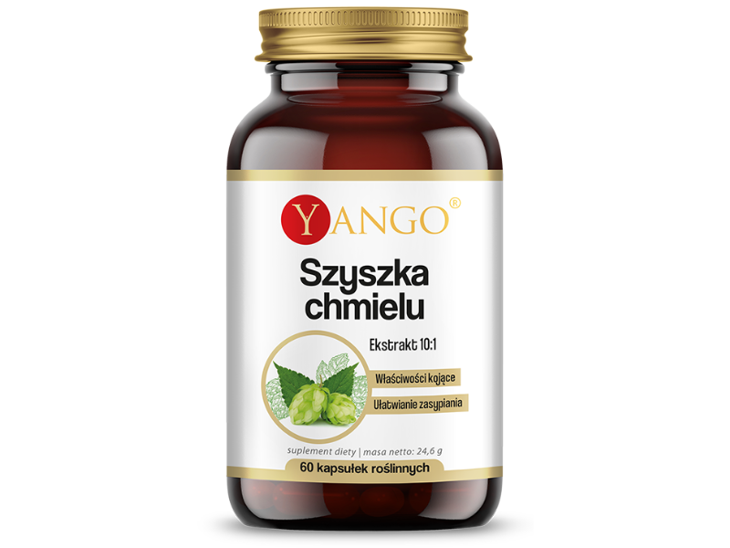 Yango szyszka chmielu, kapsułki, 60 kaps.