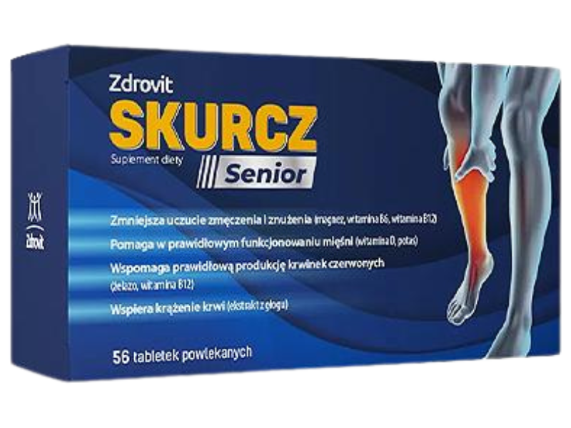 Zdrovit Skurcz senior, tabletki, 56 tabl.