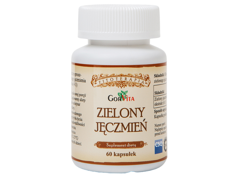 Zielony jęczmień, kapsułki, 60 kaps.