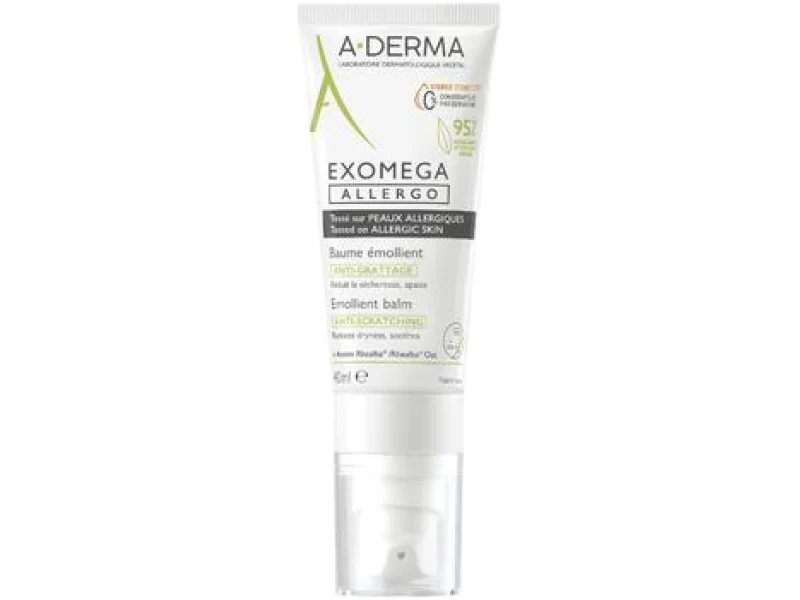 A-DERMA Exomega Allergo Emollient Balm, balsam, 40 ml