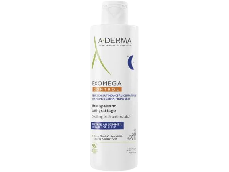 A-Derma Exomega Control Kąpiel kojąca przeciw drapaniu, płyn, 200 ml