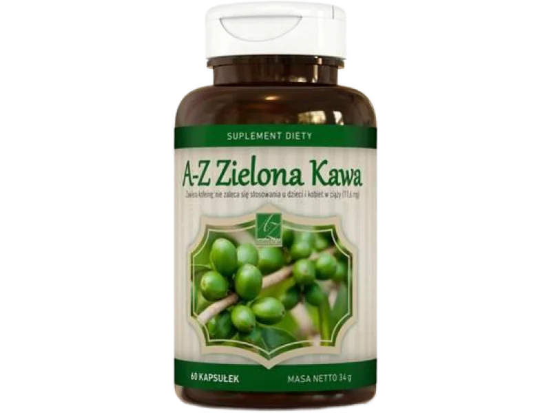 A-Z Zielona Kawa, kapsułki, 400 mg, 60 kaps.