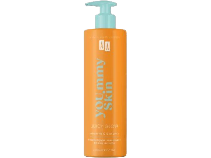 AA YOU.mmy Skin balsam do ciała rozświetlająco-nawilżający, Juicy Glow, 400 ml