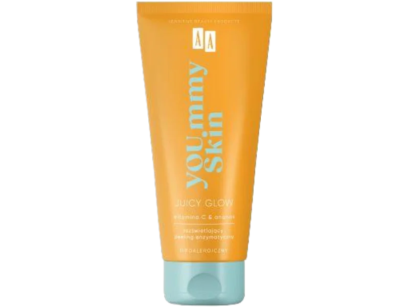 AA YOU.mmy Skin Juicy Glow rozświetlający peeling enzymatyczny, 200 ml