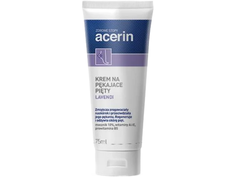 ACERIN LAVENDI Krem do stóp na popękane pięty, 10%, 75 ml