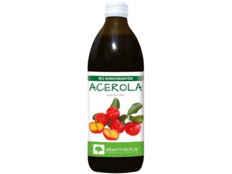 Acerola, płyn, 530 mg/50 ml, 500 ml