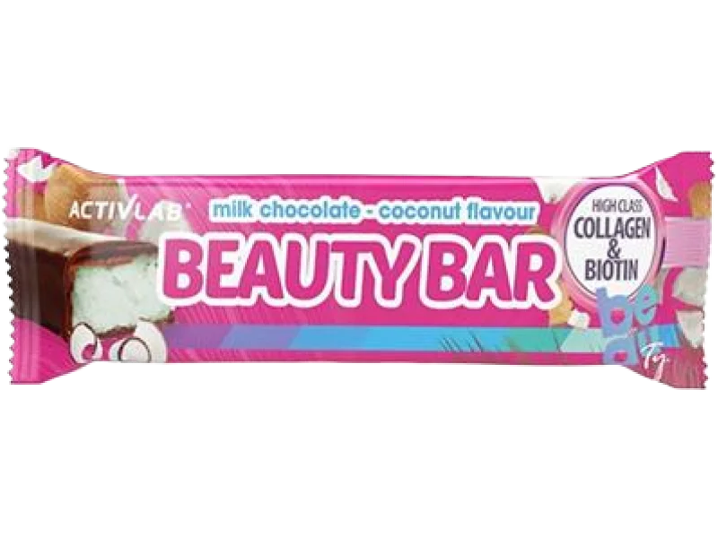 Activlab Beauty Bar, smak kokosowy, baton, 50 g