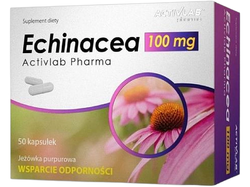 ActivLab Echinacea Extra, kapsułki, 100 mg, 50 kaps.