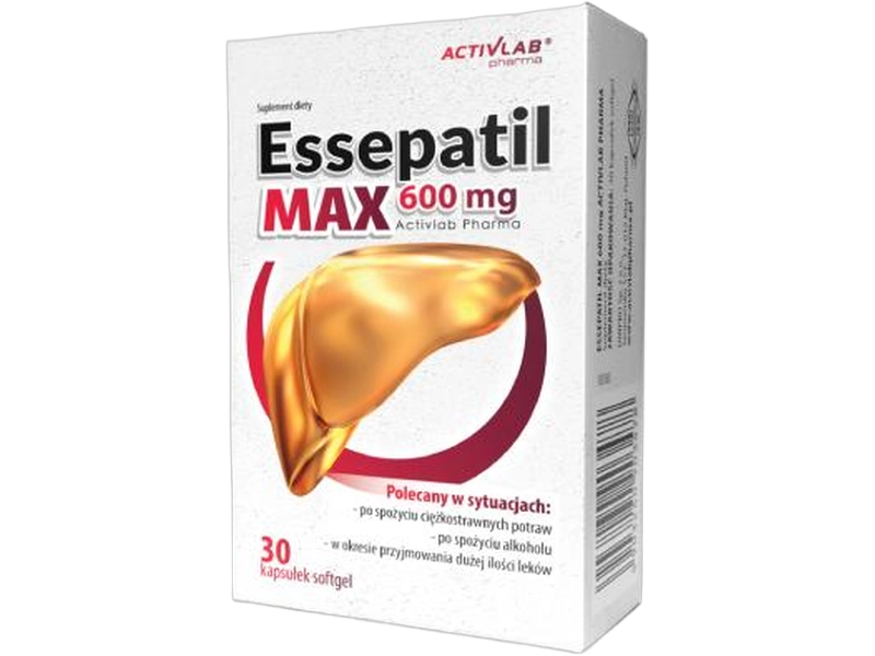 Activlab Essepatil Extra Max, kapsułki, 600 mg, 30 kaps.