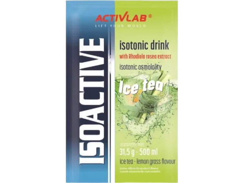 Activlab Isoactive herbata z trawą cytrynową, proszek w saszetkach, 31.5 g