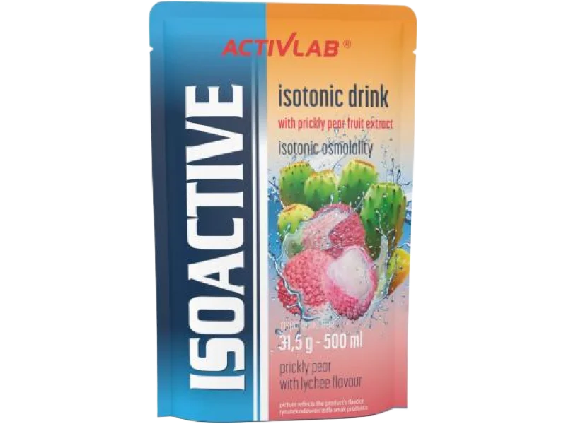 ACTIVLAB ISOACTIVE Napój izotoniczny Opuncja figowa z liczi, proszek, 31,5 g