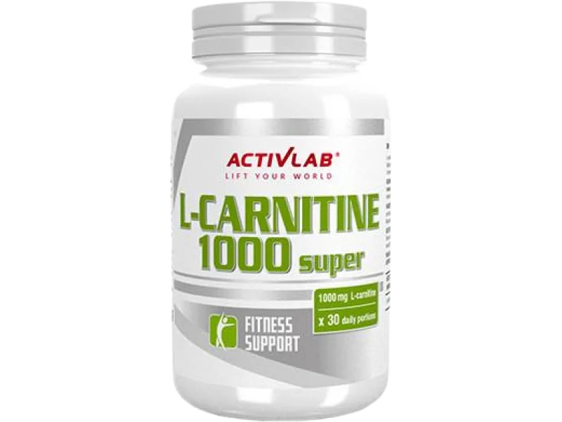 ACTIVLAB L-CARNITINE 1000 Super, kapsułki, 30 kaps.