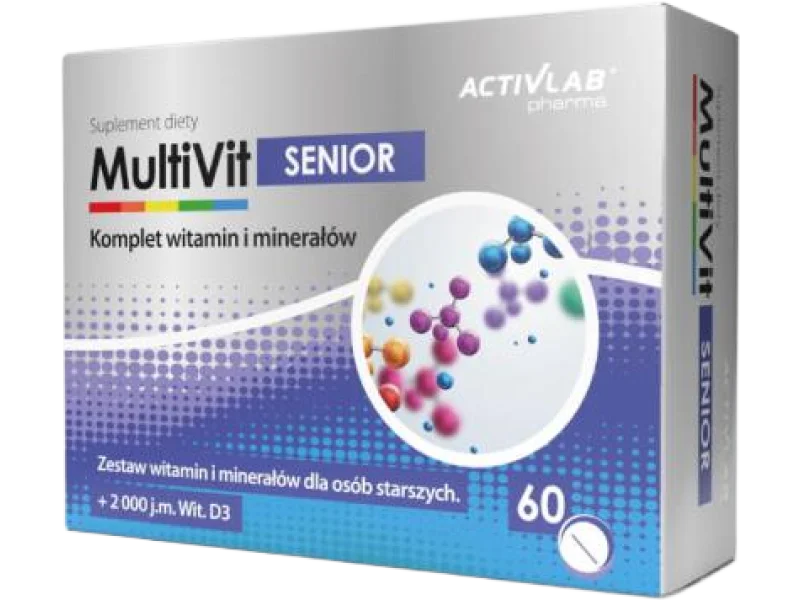 ACTIVLAB MultiVit Senior, tabletki, 60 tabl.