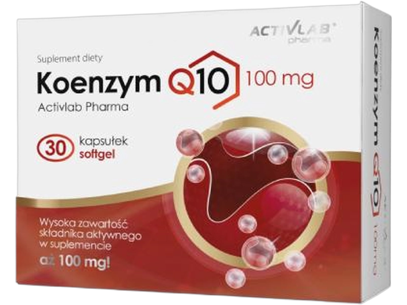 Activlab Pharma Koenzym Q10, kapsułki, 100 mg, 30 kaps.