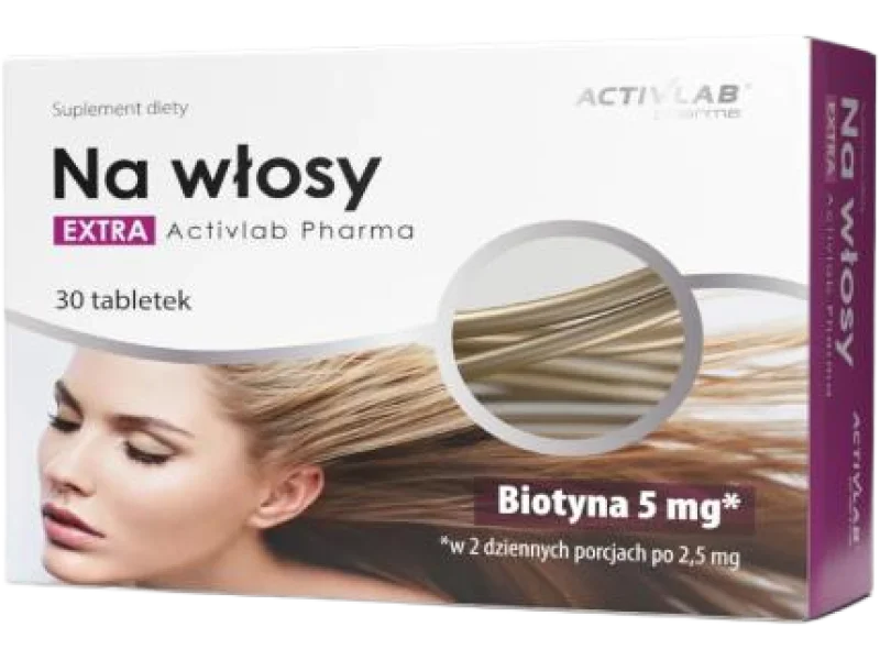 Activlab Pharma Na włosy Extra, tabletki, 30 tabl.