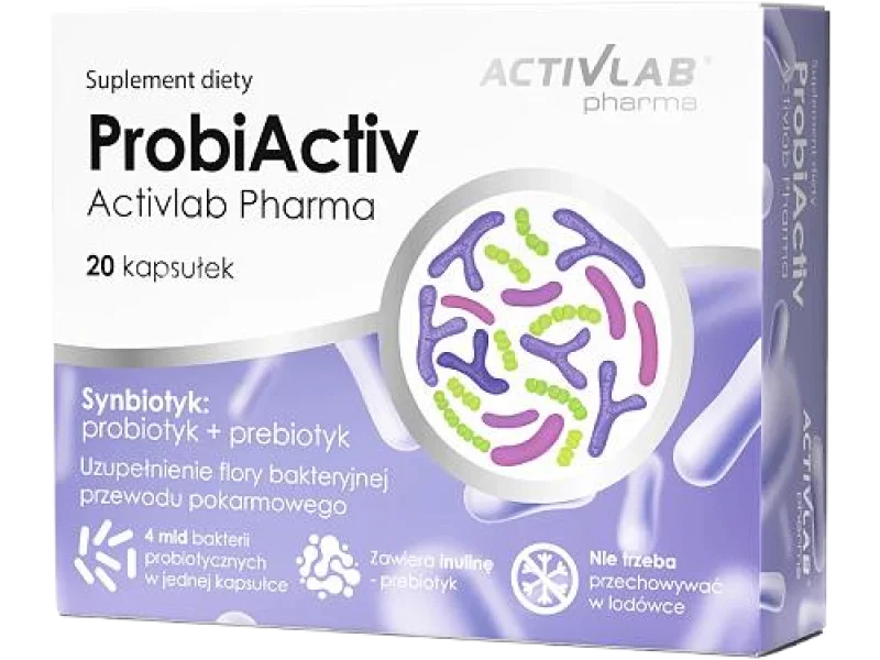 ACTIVLAB ProbiActiv Probiotyk, kapsułki, 20 kaps.