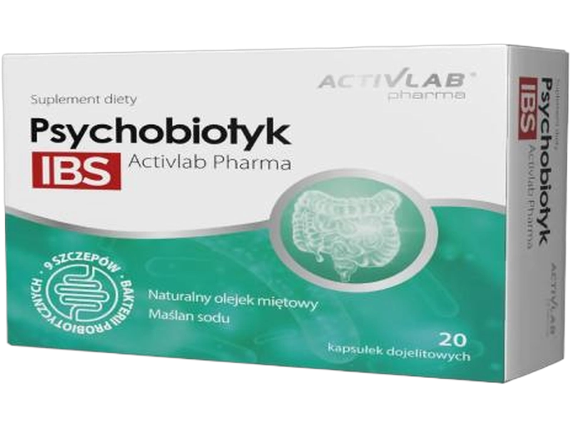 Activlab Psychobiotyk IBS, kapsułki, 20 kaps.
