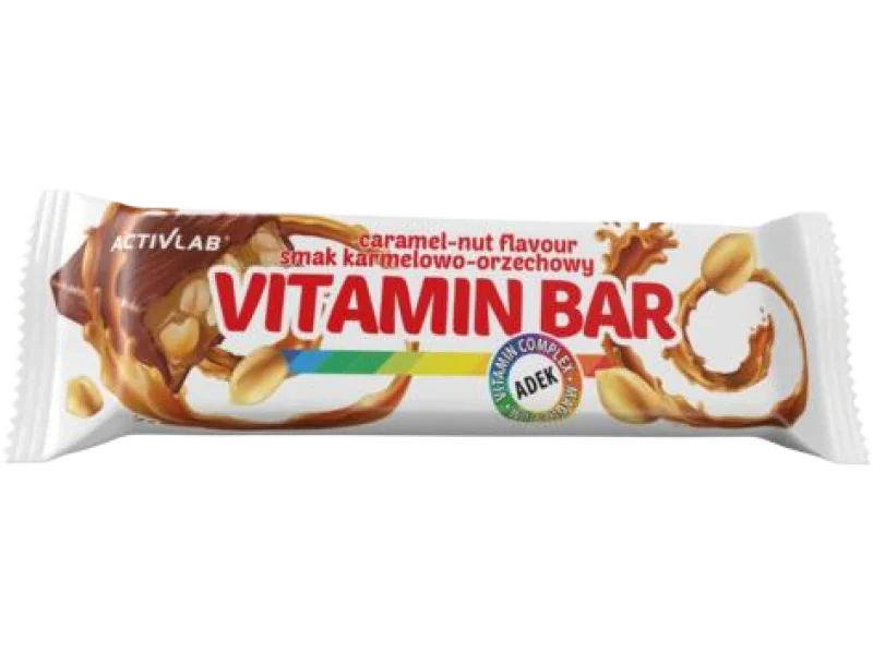 ACTIVLAB Vitamin Bar Baton karmelowo-orzechowy, 40 g