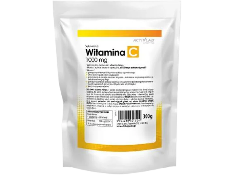 ACTIVLAB Witamina C 1000mg, proszek, 1000 mg, 300 g