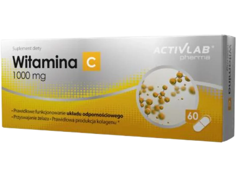 ACTIVLAB Witamina C, kapsułki, 1000 mg, 60 kaps.