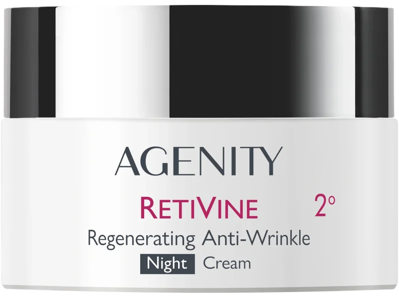 Agenity Retivine 2°, przeciwzmarszczkowy regenerujący na noc, krem, 50 ml