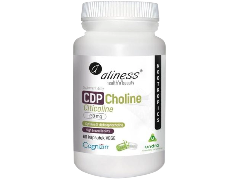 Aliness CDP Choline VEGE, kapsułki, 250 mg, 60 kaps.