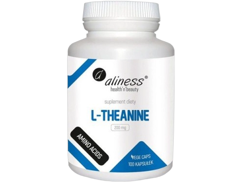 Aliness L-theanine, kapsułki, 200 mg, 100 kaps.