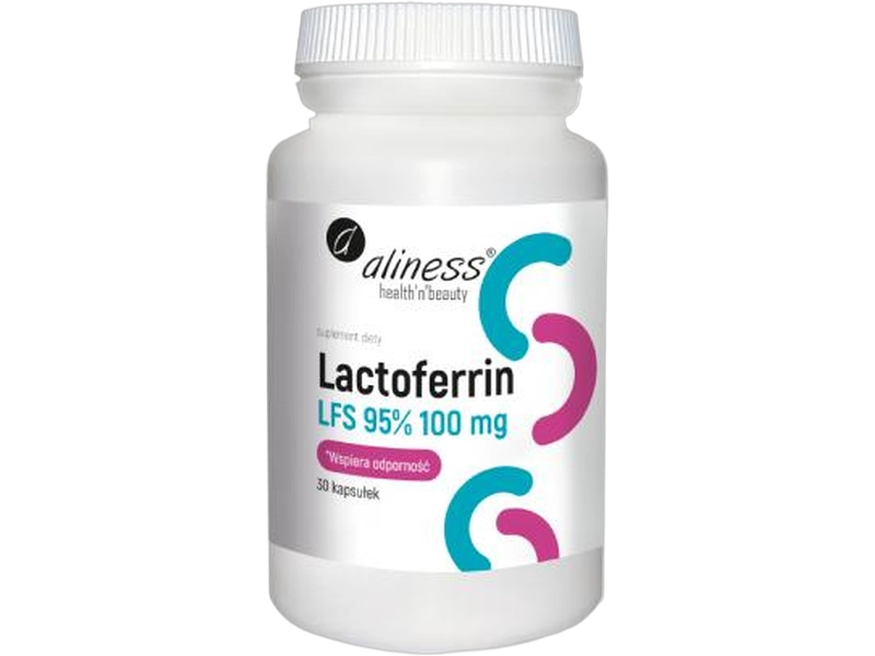 Aliness Lactoferrin LFS, kapsułki, 30 kaps.