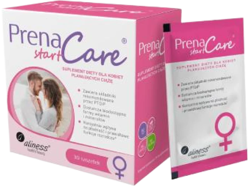 Aliness PrenaCare START dla kobiet, saszetki, 30 szt.
