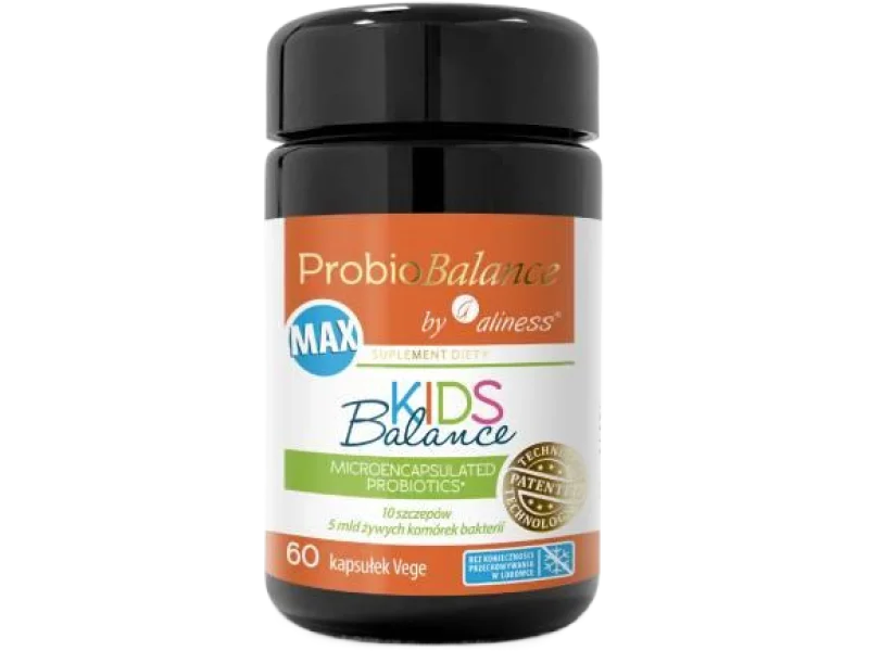 Aliness ProbioBalance Max Kids, kapsułki, 60 kaps.