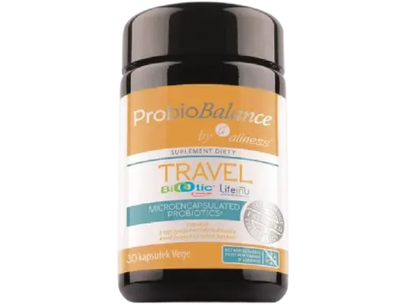 Aliness ProbioBalance Travel, kapsułki, 30 kaps.