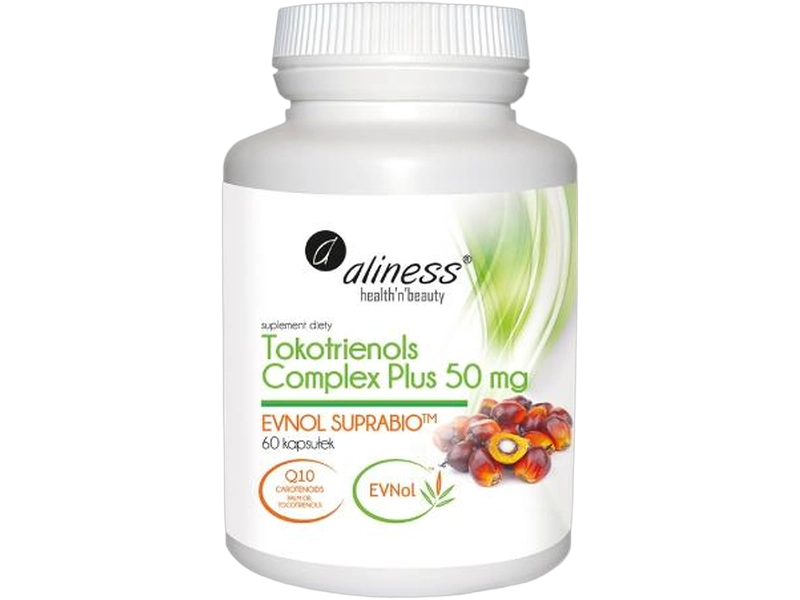 Aliness Tokotrienols Complex Plus, kapsułki, 60 kaps.