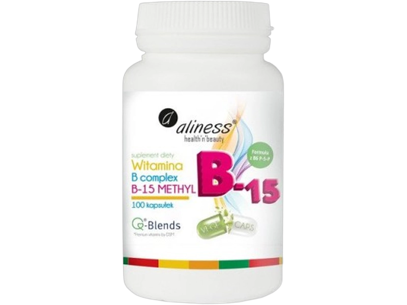 Aliness Witamina B Complex B-15 metylo, kapsułki, 100 kaps.