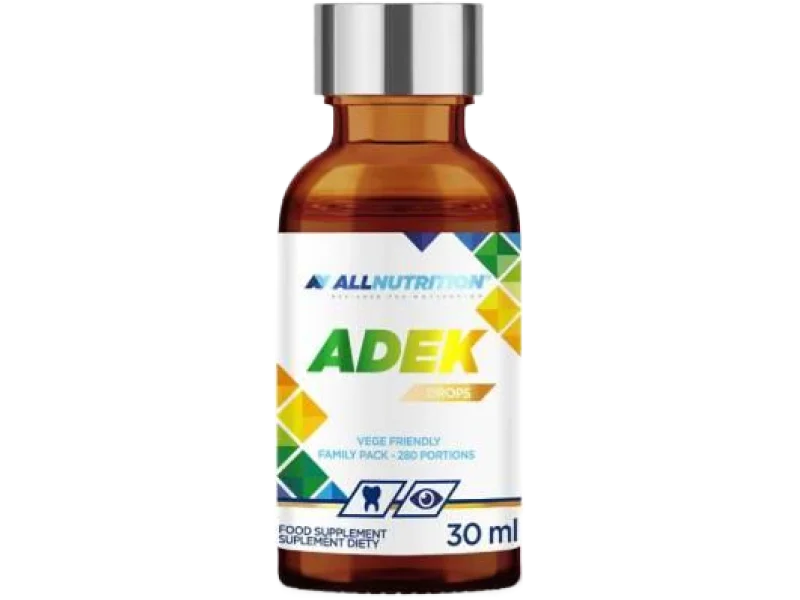 ALLNUTRITION ADEK Drops, krople, 30 ml