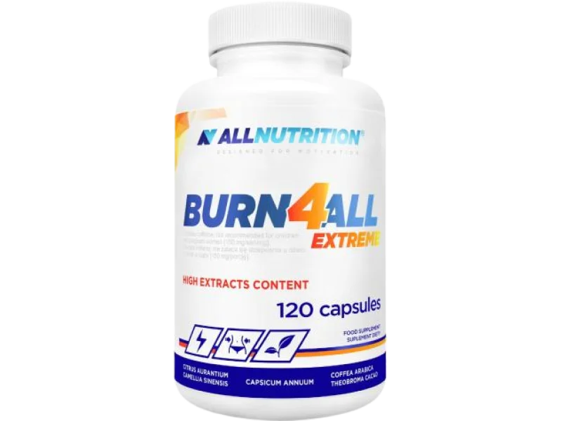 Allnutrition Burn4All Extreme, kapsułki, 120 kaps.